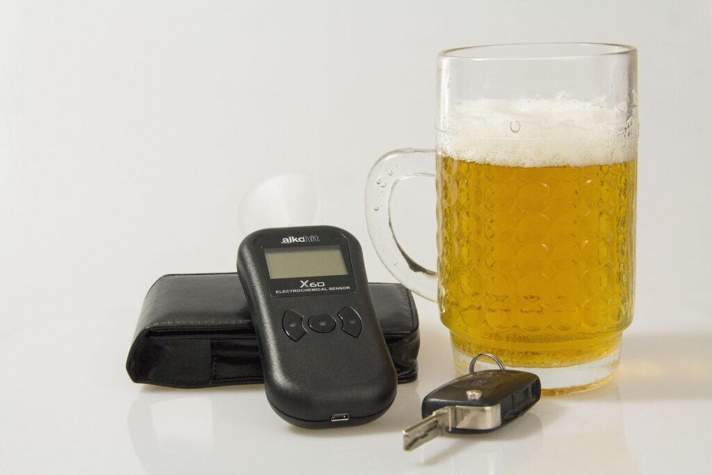 bestämning av alkohol i kroppen
